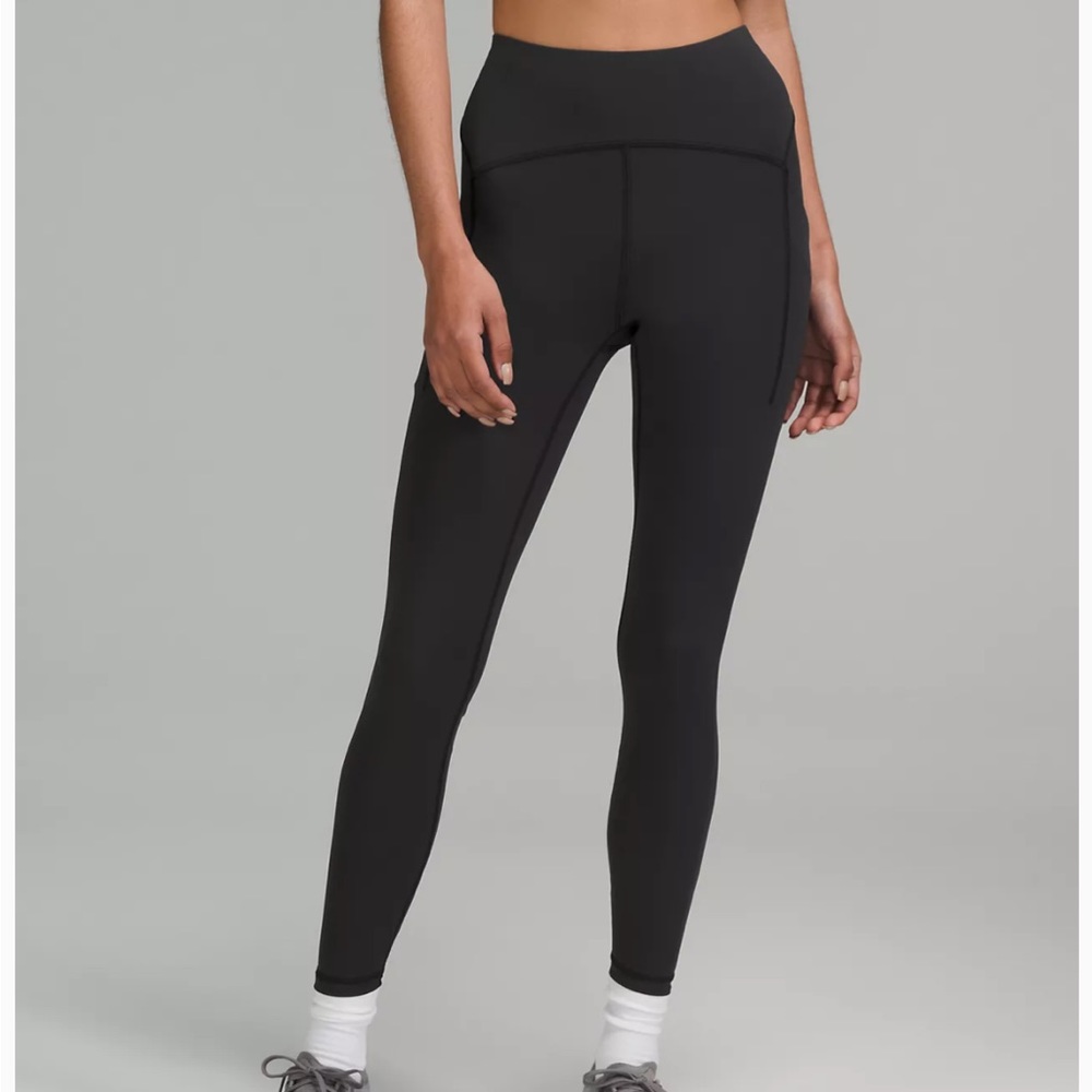 Lululemon Power Thru high rise tight 25”